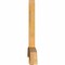 Ekena Millwork Bellingham Rough Sawn Timber Gable Bracket, Western Red Cedar, 108"W x 40"H x 4"D x 6"F, 9/12 Pitch GBW108X40X0406BEL00RWR - alternate 3